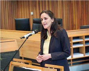 Die neue Volksanwältin Veronika Meyer (Foto: Südtiroler Landtag/Werth)