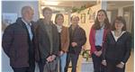 Volksanwältin Veronika Meyer (2. v.r.) und deren Mitarbeiterin Alessandra Orlandi (1. v.r.) mit der Delegation der Organisation Bürgerwelle Südtirol. (Foto: Volksanwaltschaft)