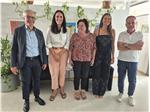 (da sx.) Stefan Walder, Veronika Meyer, Barbara Tschenett, Nathalie Peri e Wilhelm Palfrader. (Foto: Difesa civica)
