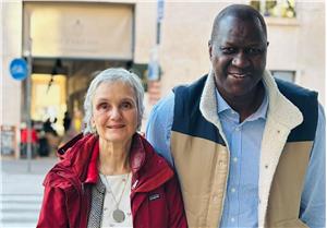 Priska Garbin e Bassamba Diaby: "Il razzismo si manifesta non solo in forme apertamente ostili, ma anche in situazioni di difficoltà che emergono in tutti gli ambiti della vita". (Foto: Centro di tutela contro le discriminazioni)