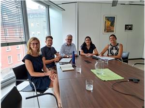 Incontro tra la Difesa civica e il Dipartimento prevenzione sanitaria e Salute. (Foto: Dipartimento Prevenzione sanitaria e Salute)